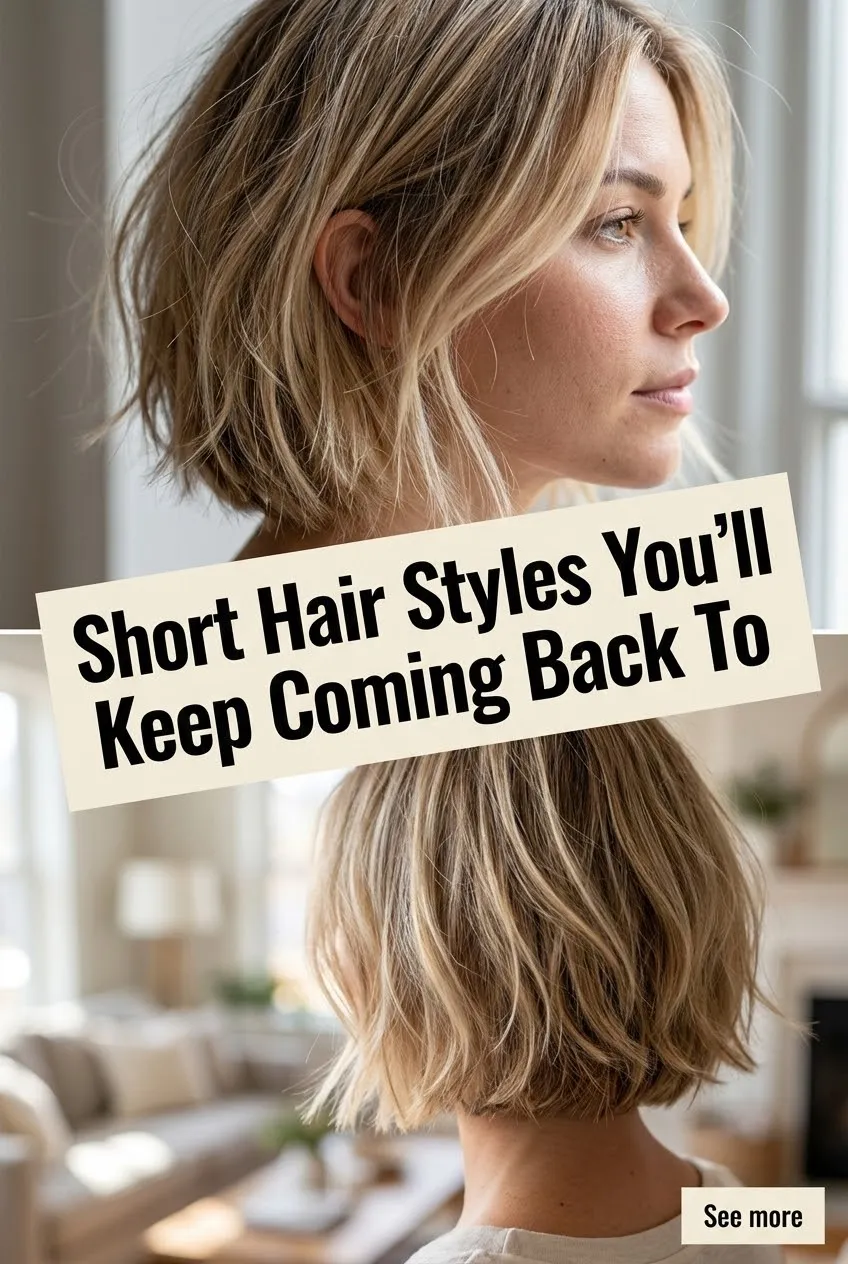 Short Hair Styles Youll Keep Coming Back To