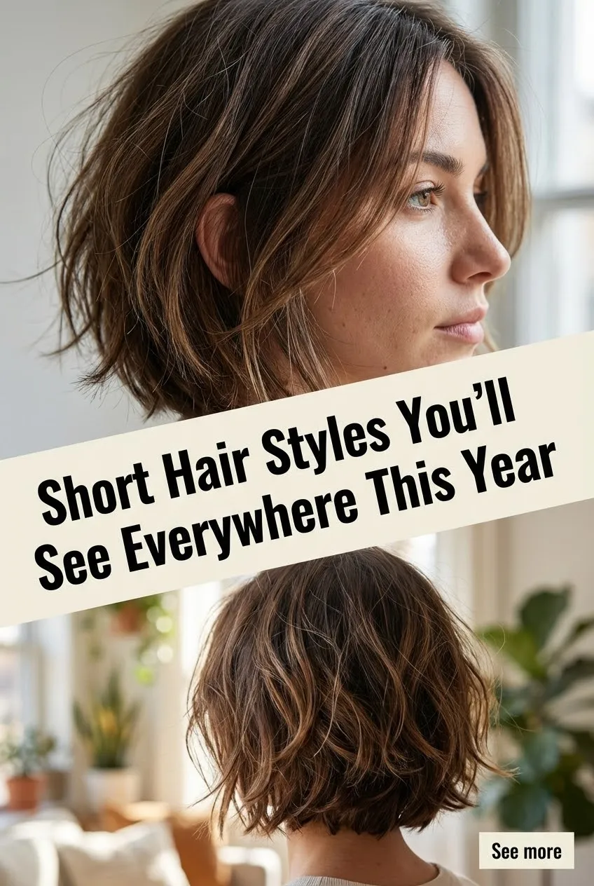 Short Hair Styles Youll See Everywhere This Year