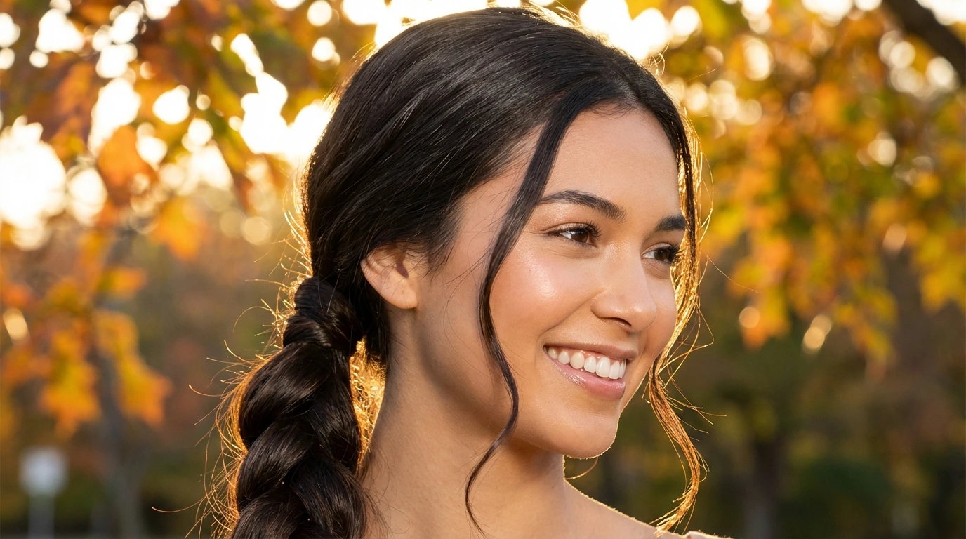 Twisted Side Ponytail