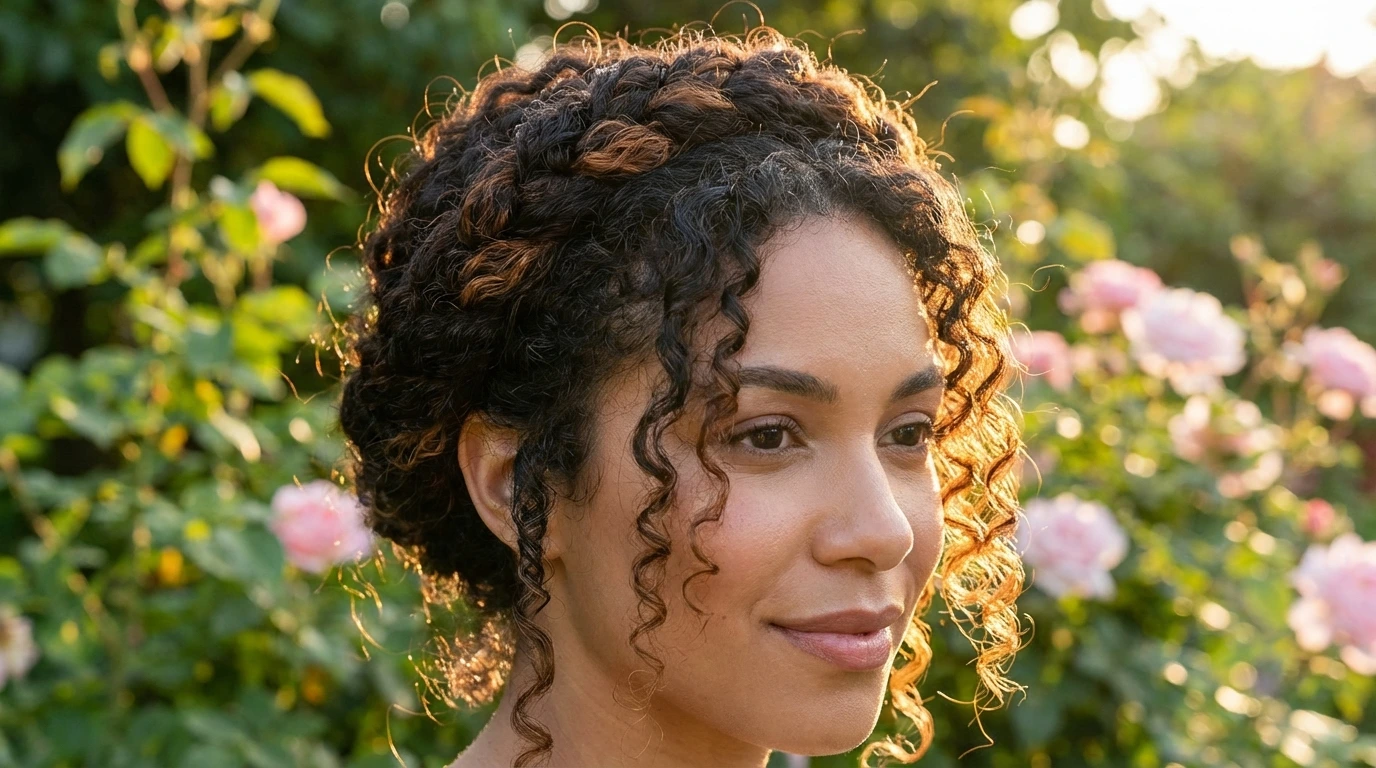 1264 8 twisted curly crown 8. Twisted Curly Crown