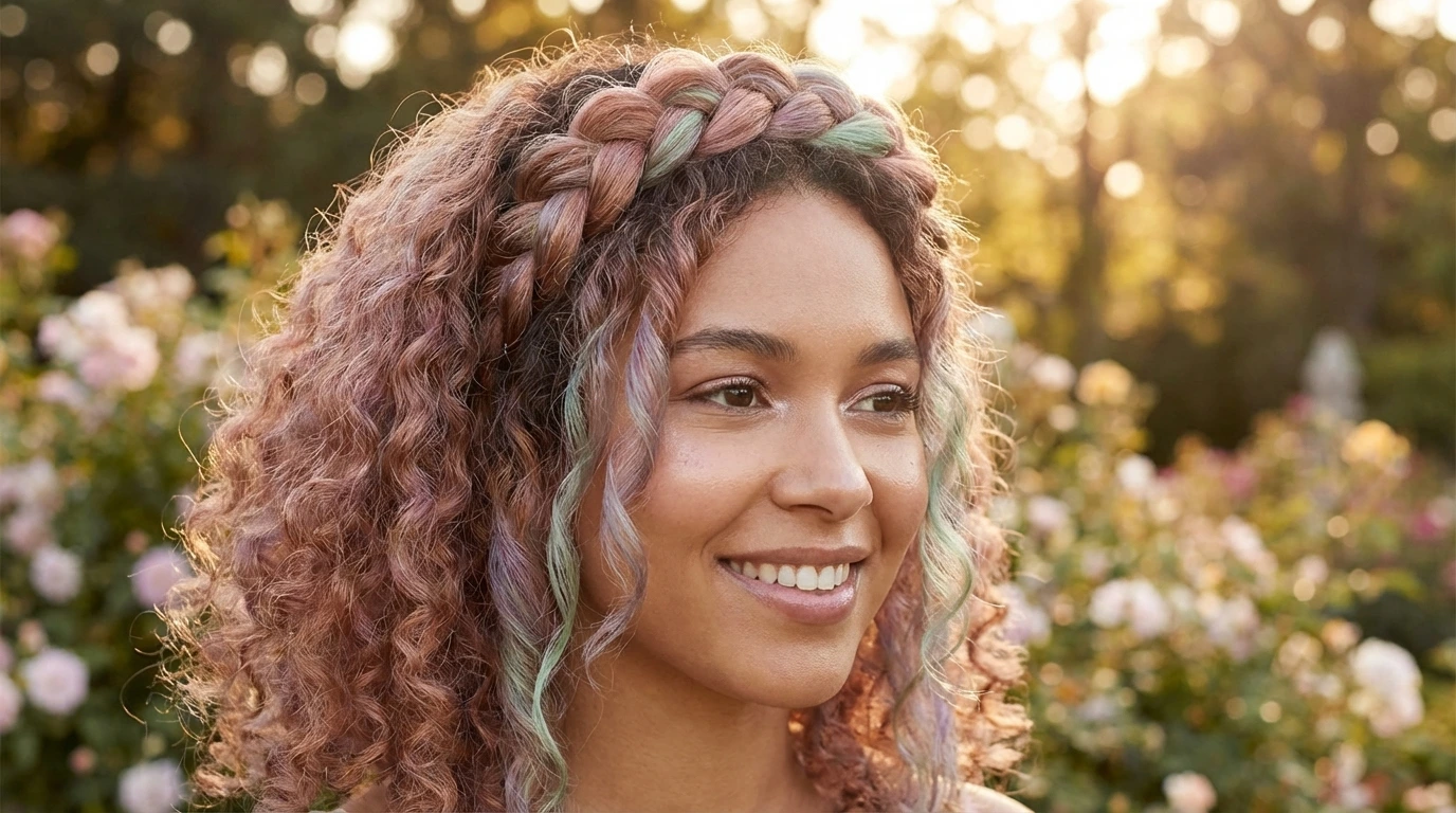 6. Curly Headband