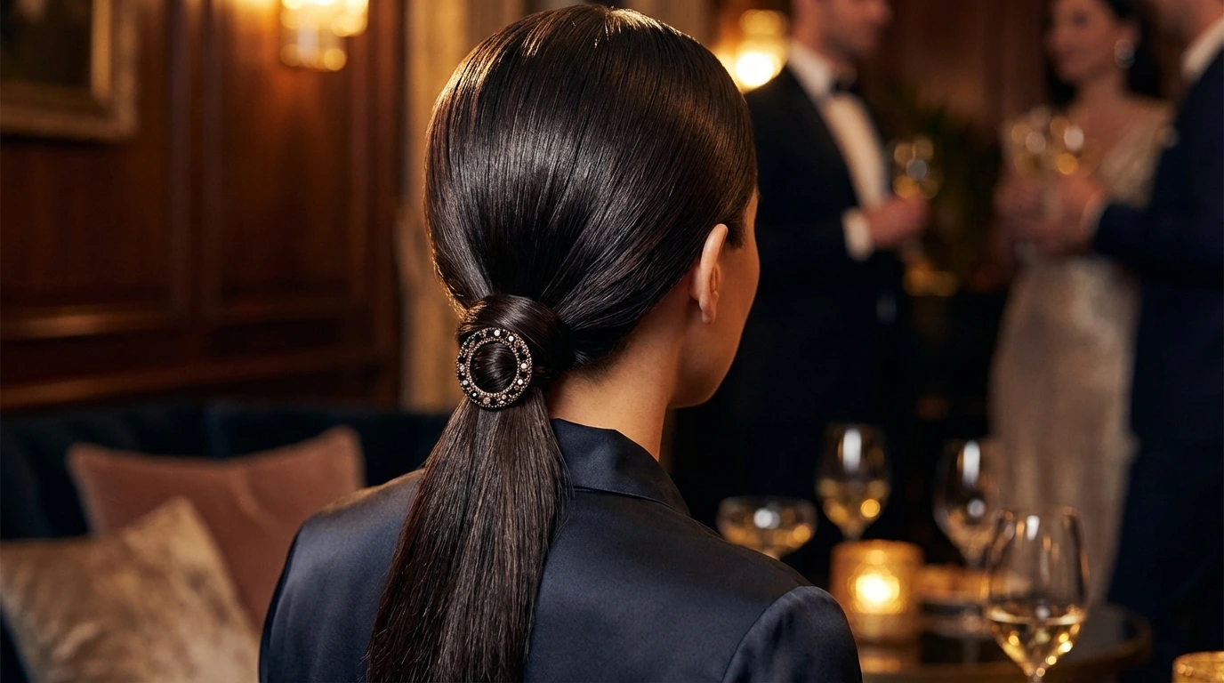 Elegant Low Ponytail