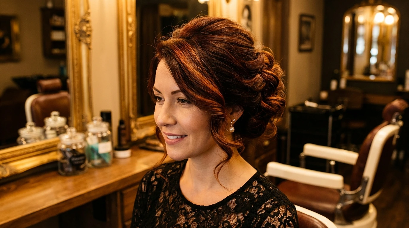 1270 10 retro curly updo 10. Retro Curly Updo