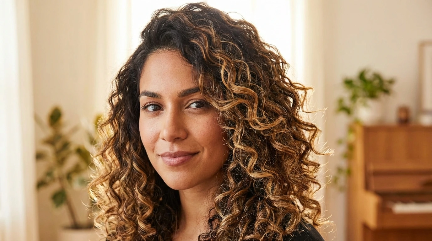 6. Layered Curls