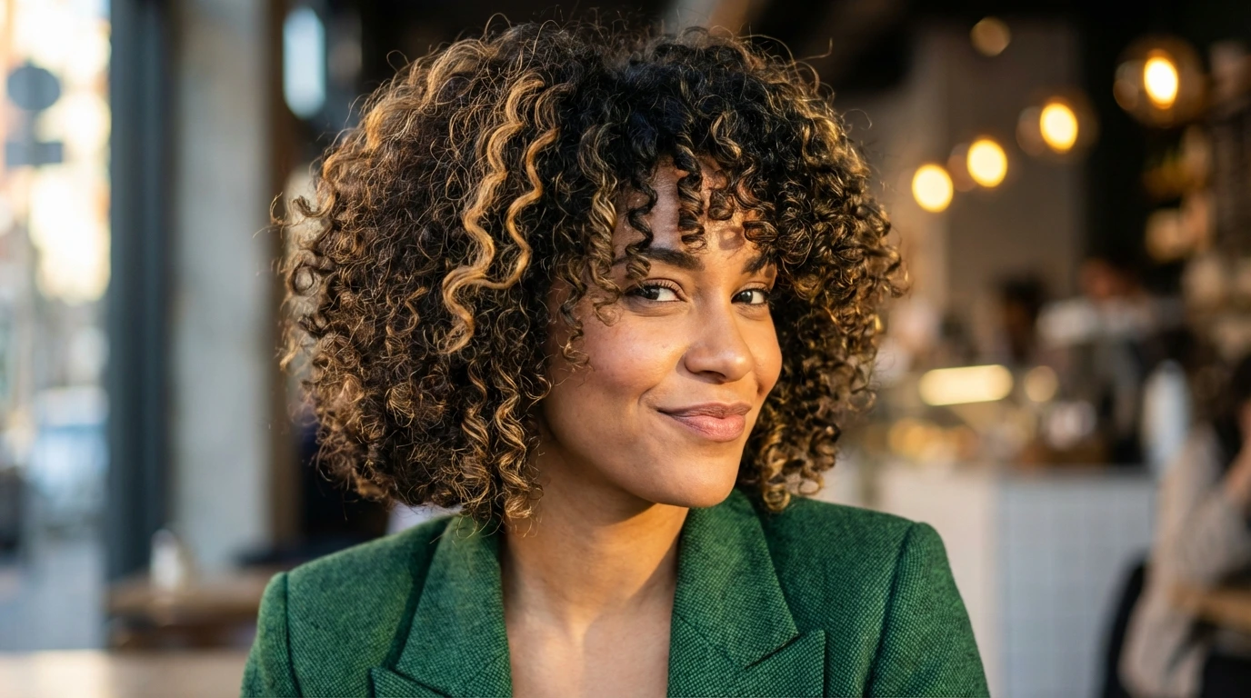 7. Curly Bob
