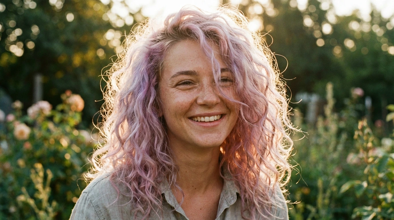 8. Messy Curls