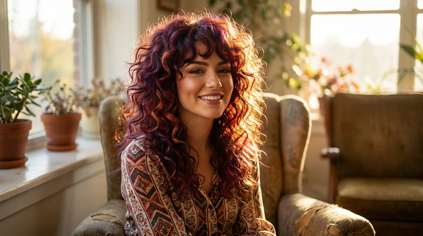 9. Curly Shag