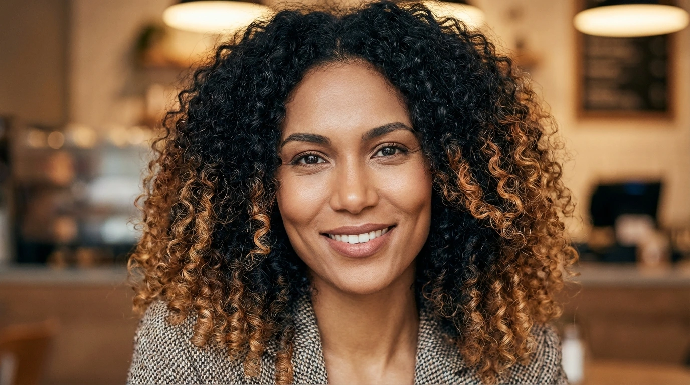 7. Defined Corkscrew Curls