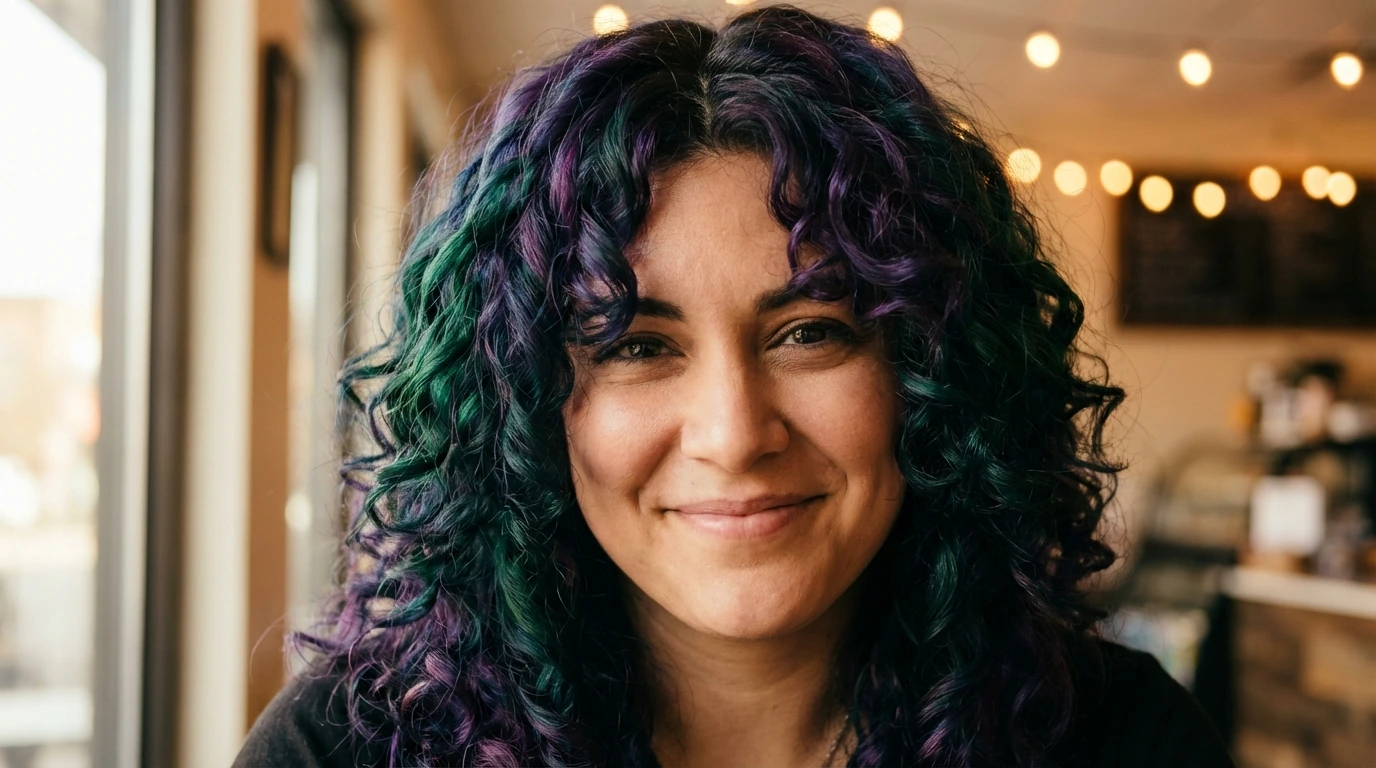 11. Curly Layered Cut