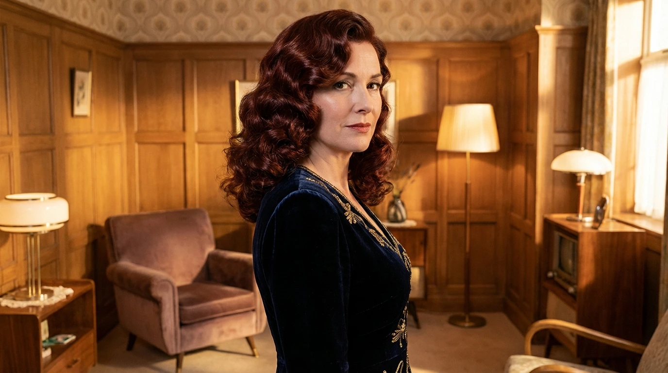 7. Vintage Curly Waves