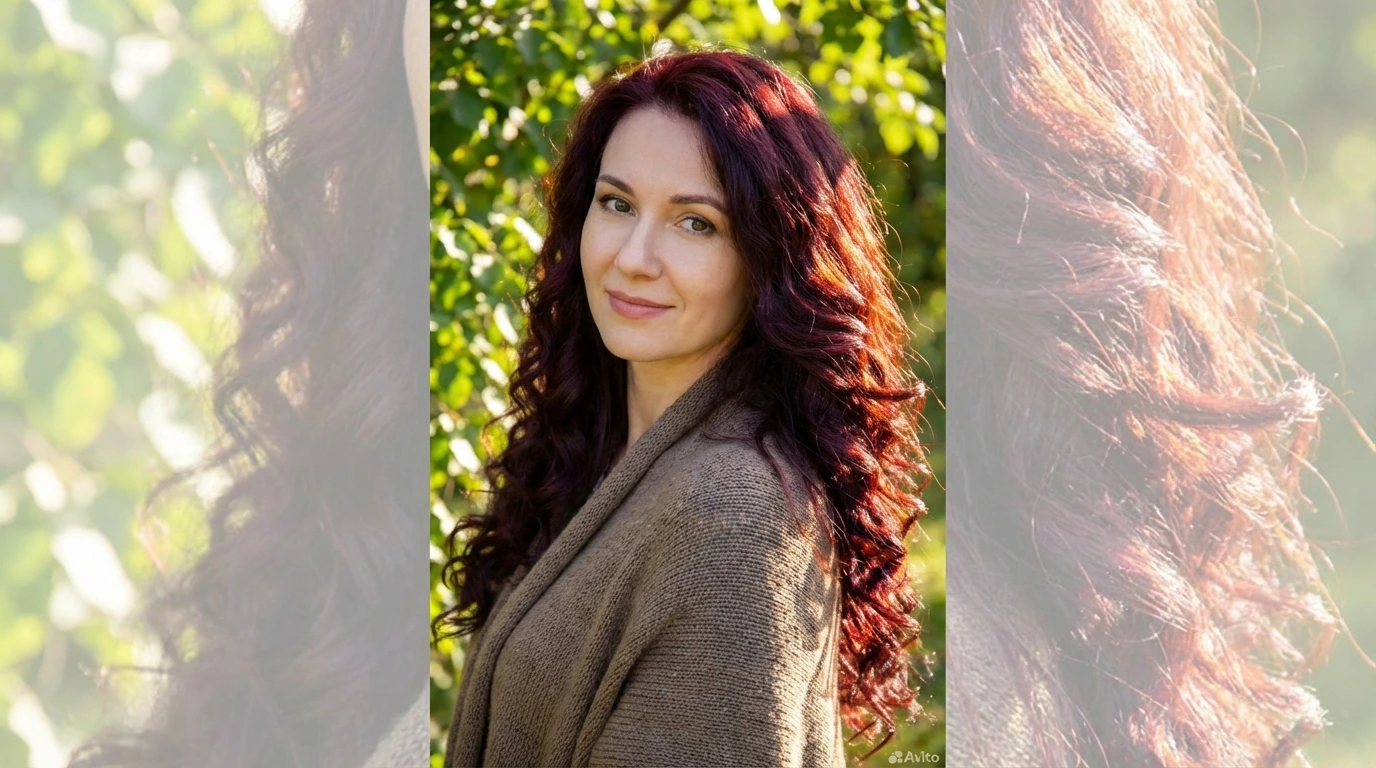 2. Long Layered Curls