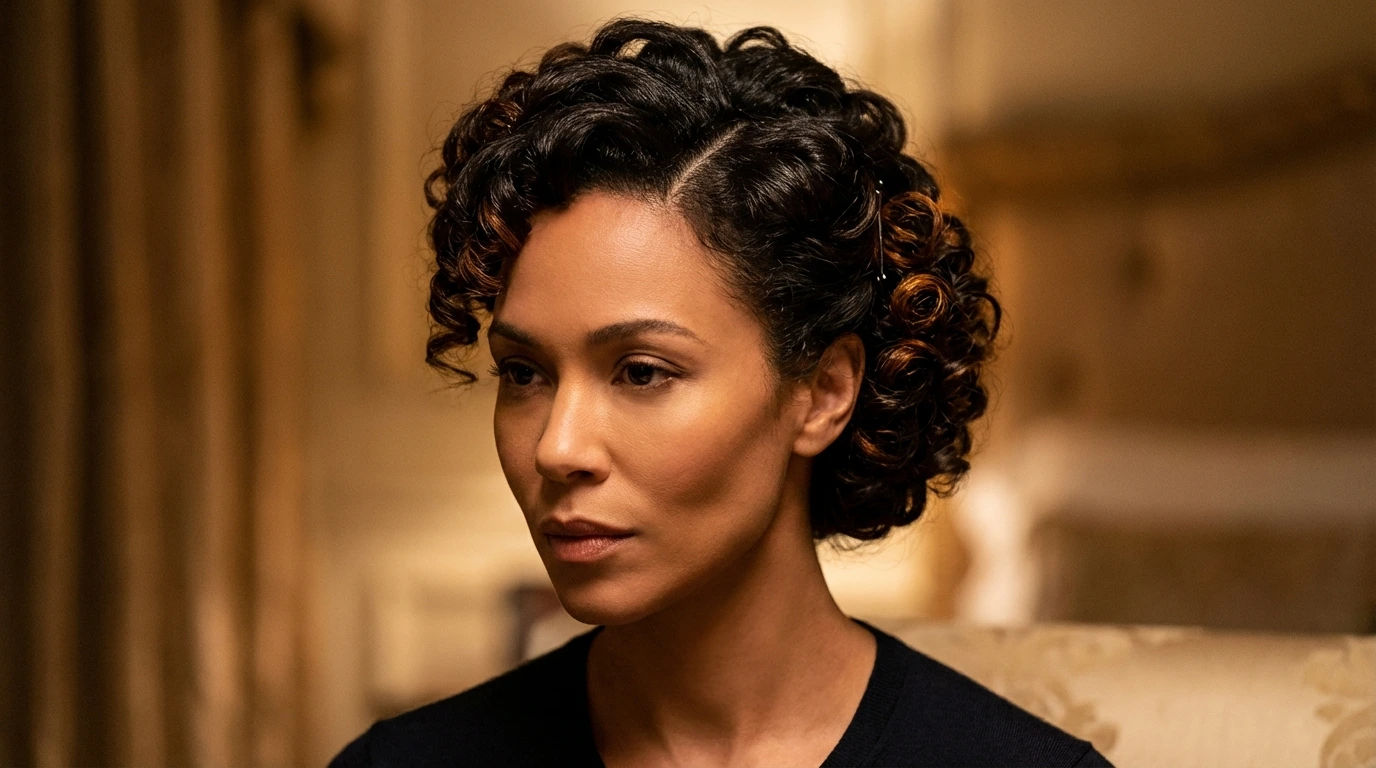 2. Defined Curl Updo