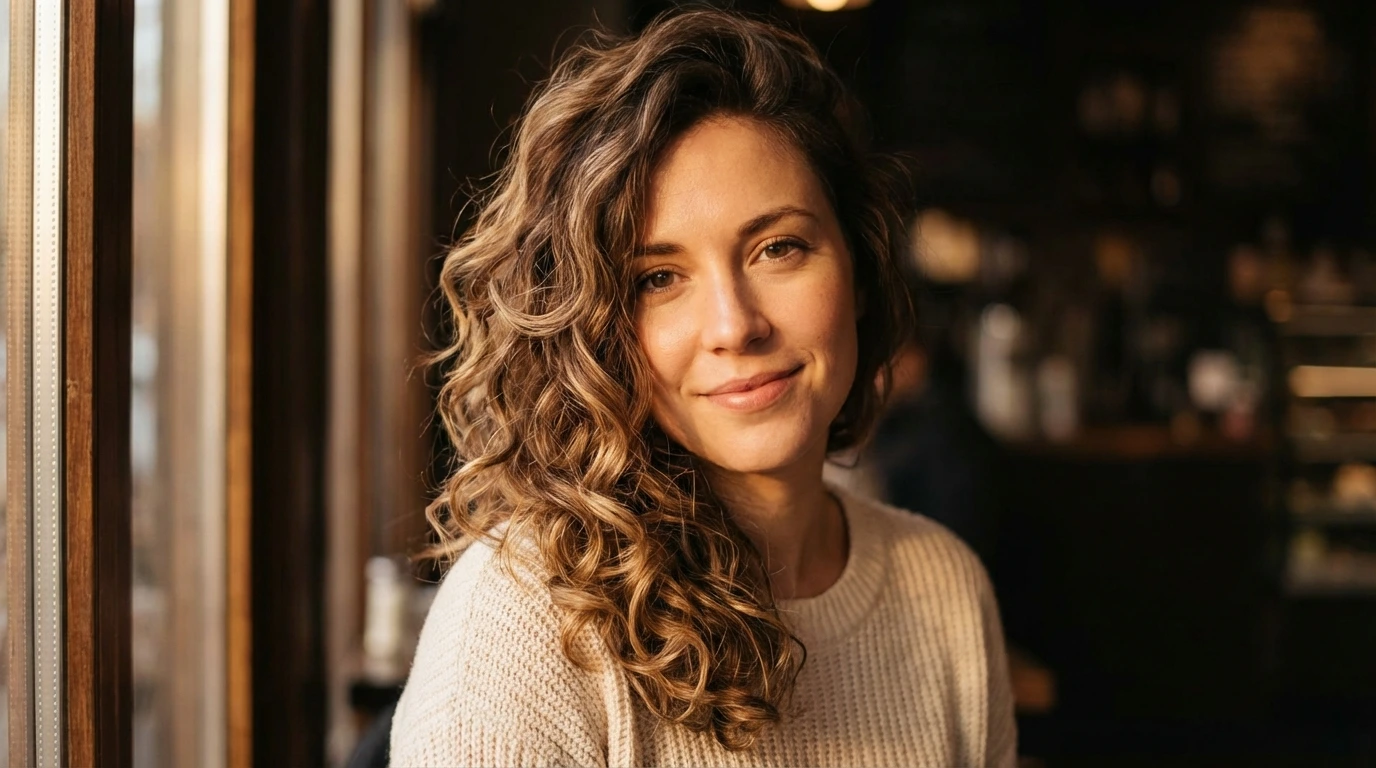 4. Loose Side Curls