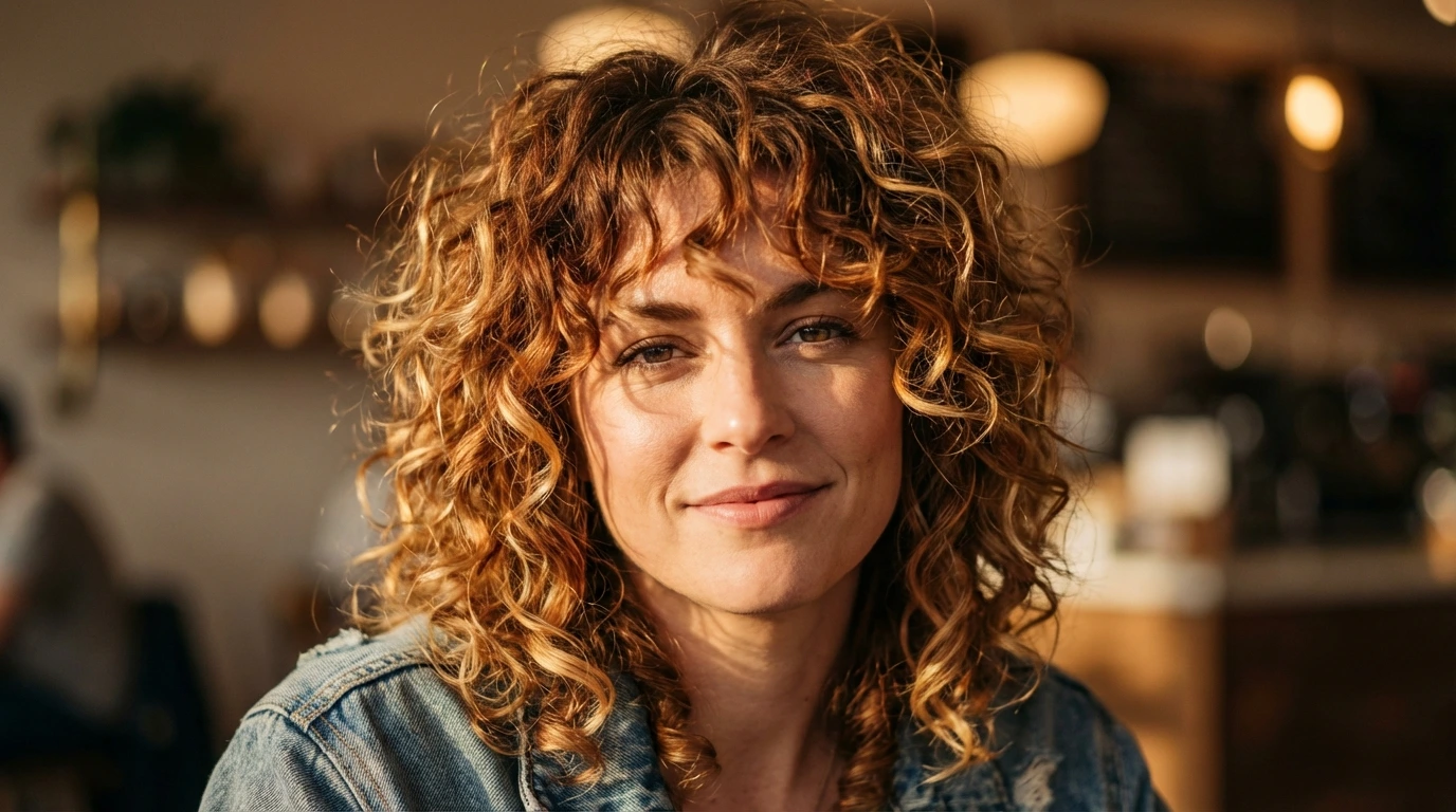 7. Curly Shag