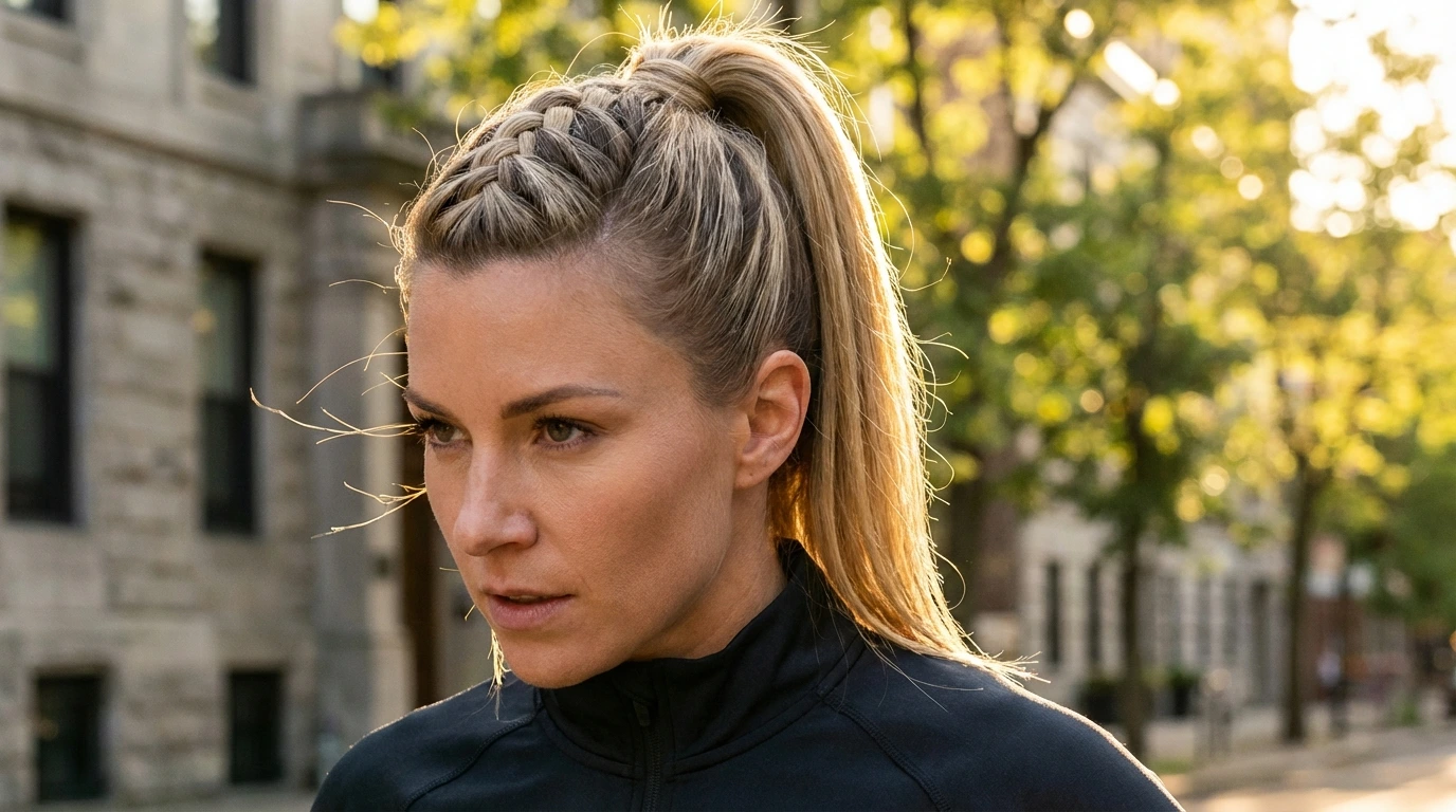 French Braid Ponytail