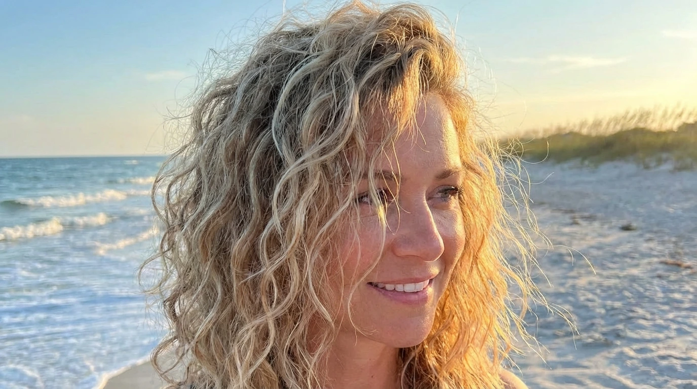 12. Curly Beach Waves