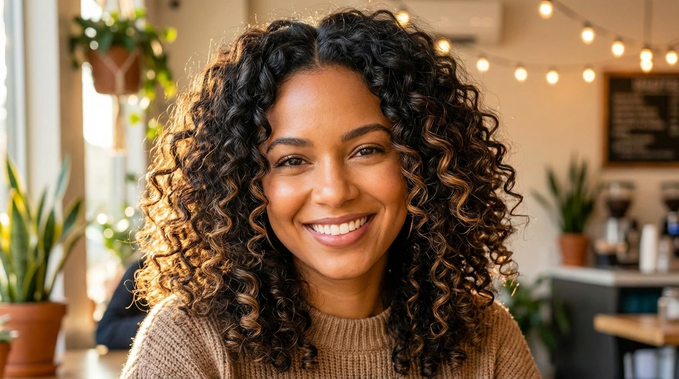 12. Curly Textured Layers