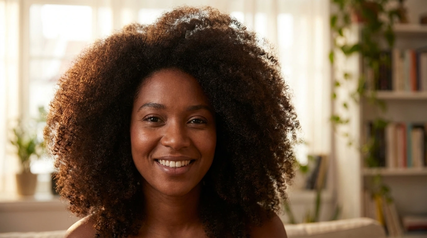 12. Natural Curly Fro