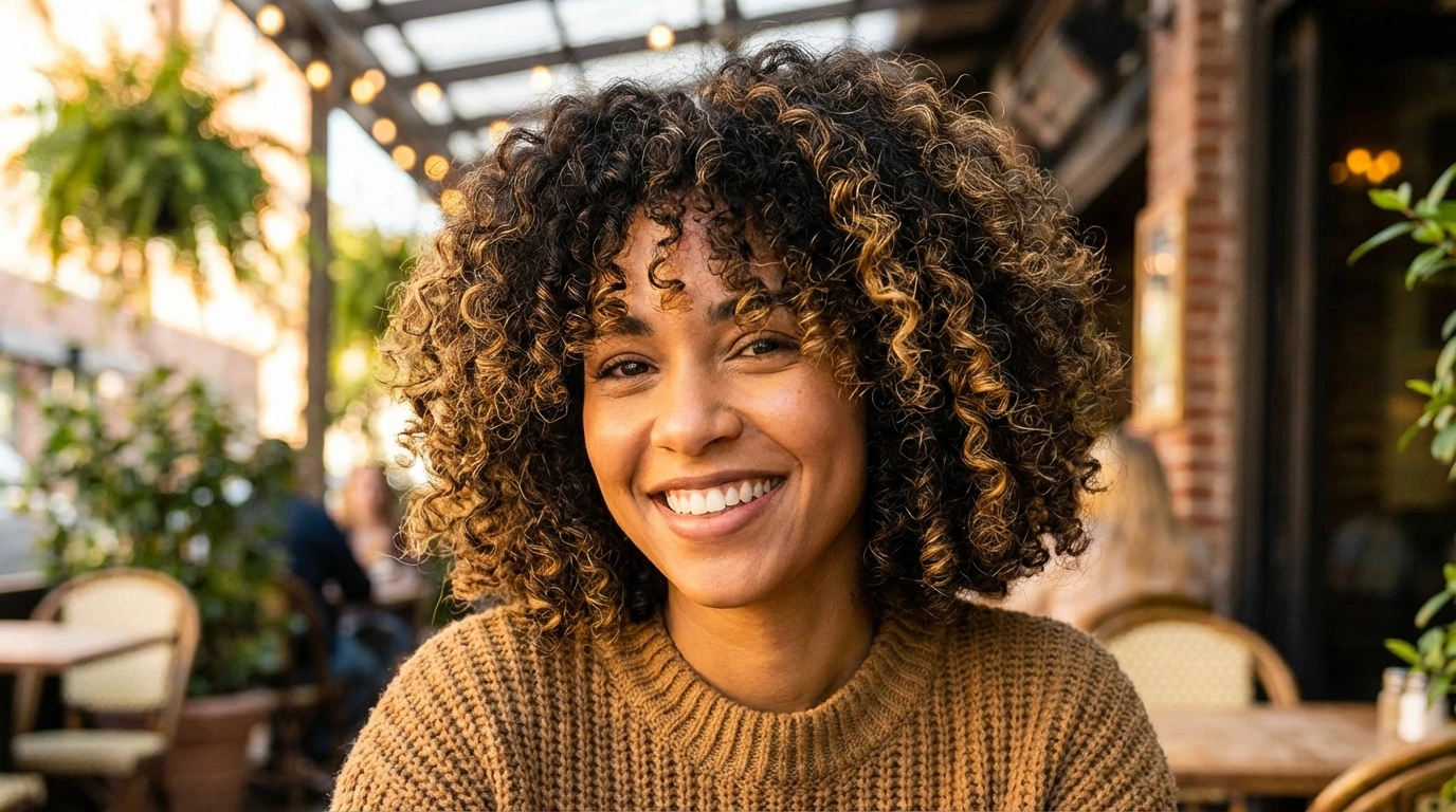 1. Classic Curly Bob