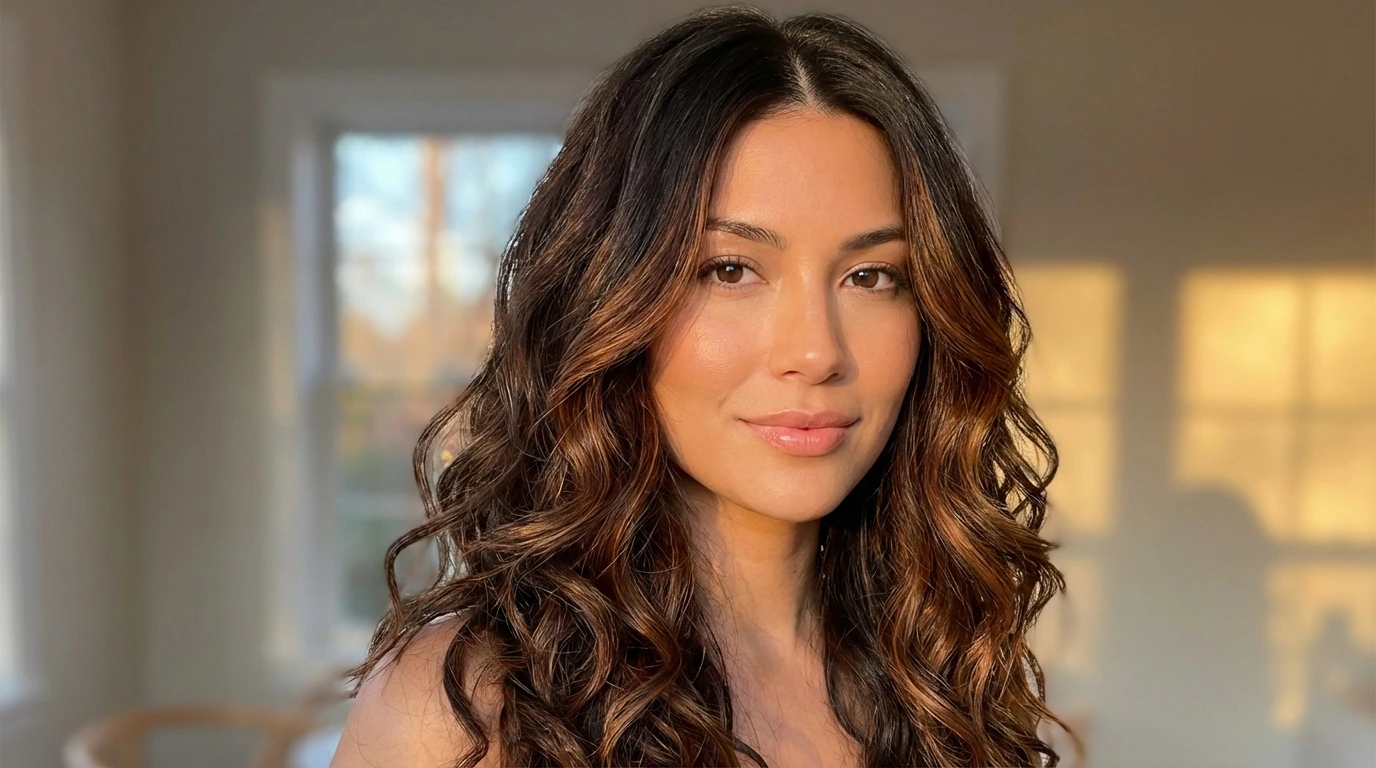 2. Long Layered Curls