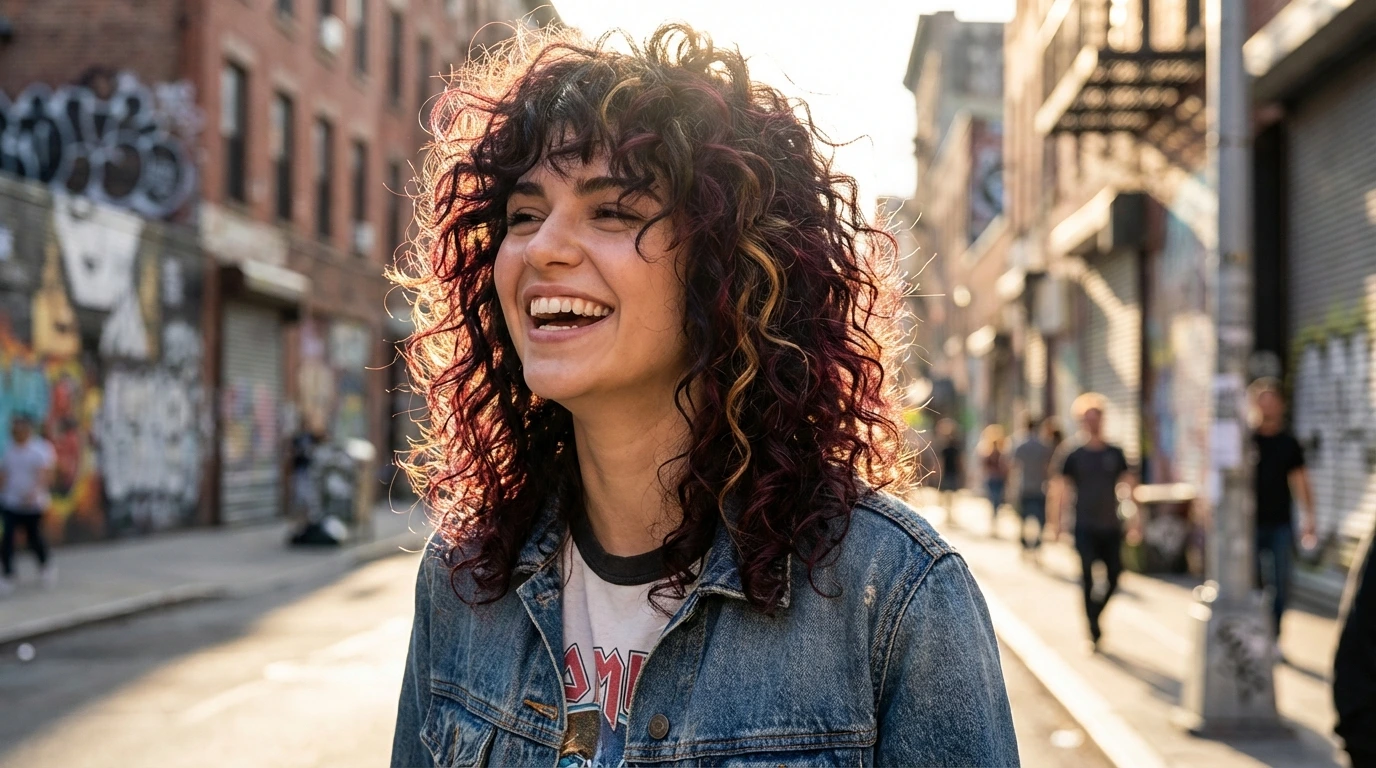 10. Curly Shag