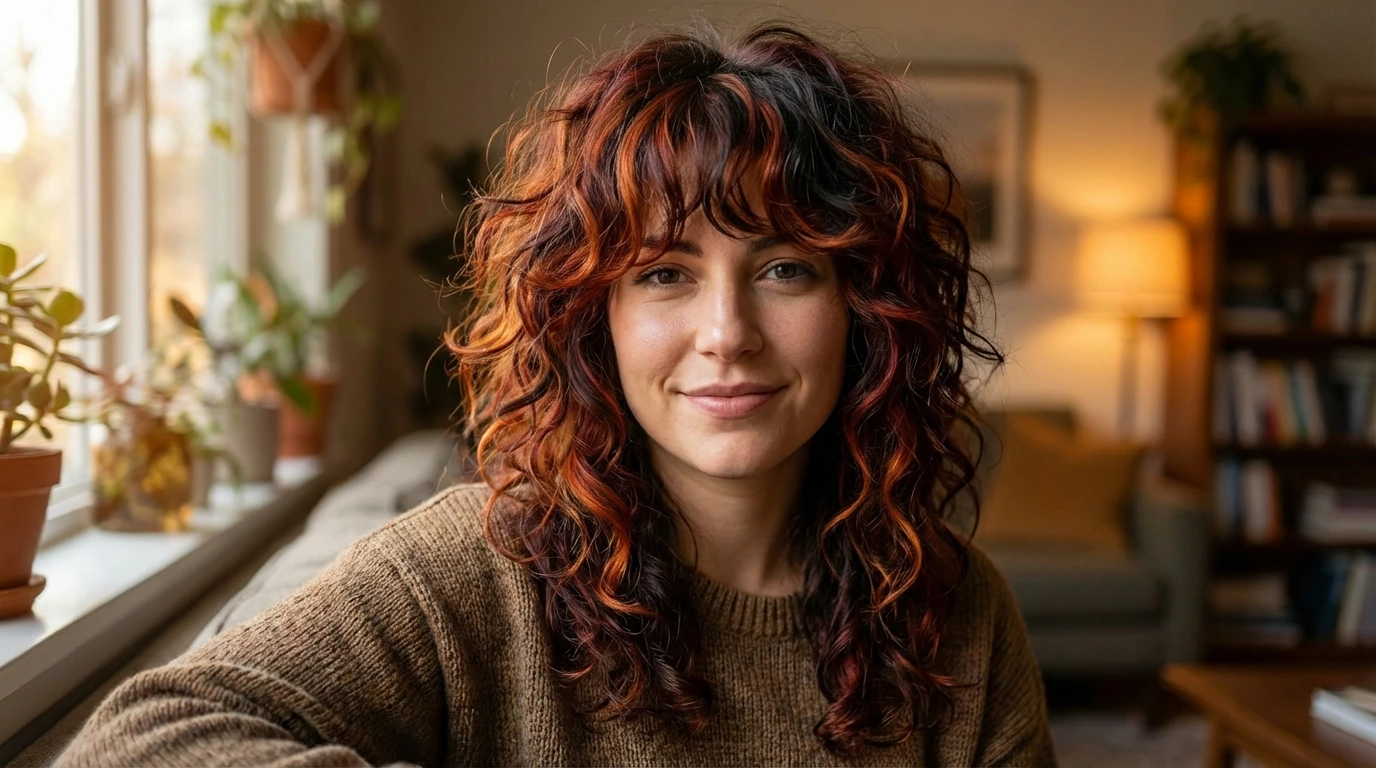 7. Curly Shag