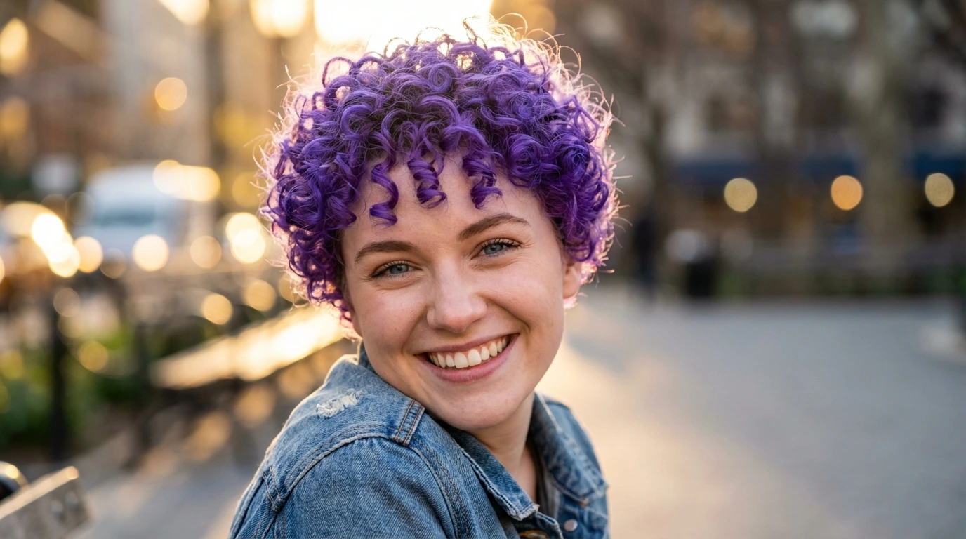 3. Curly Pixie Cut