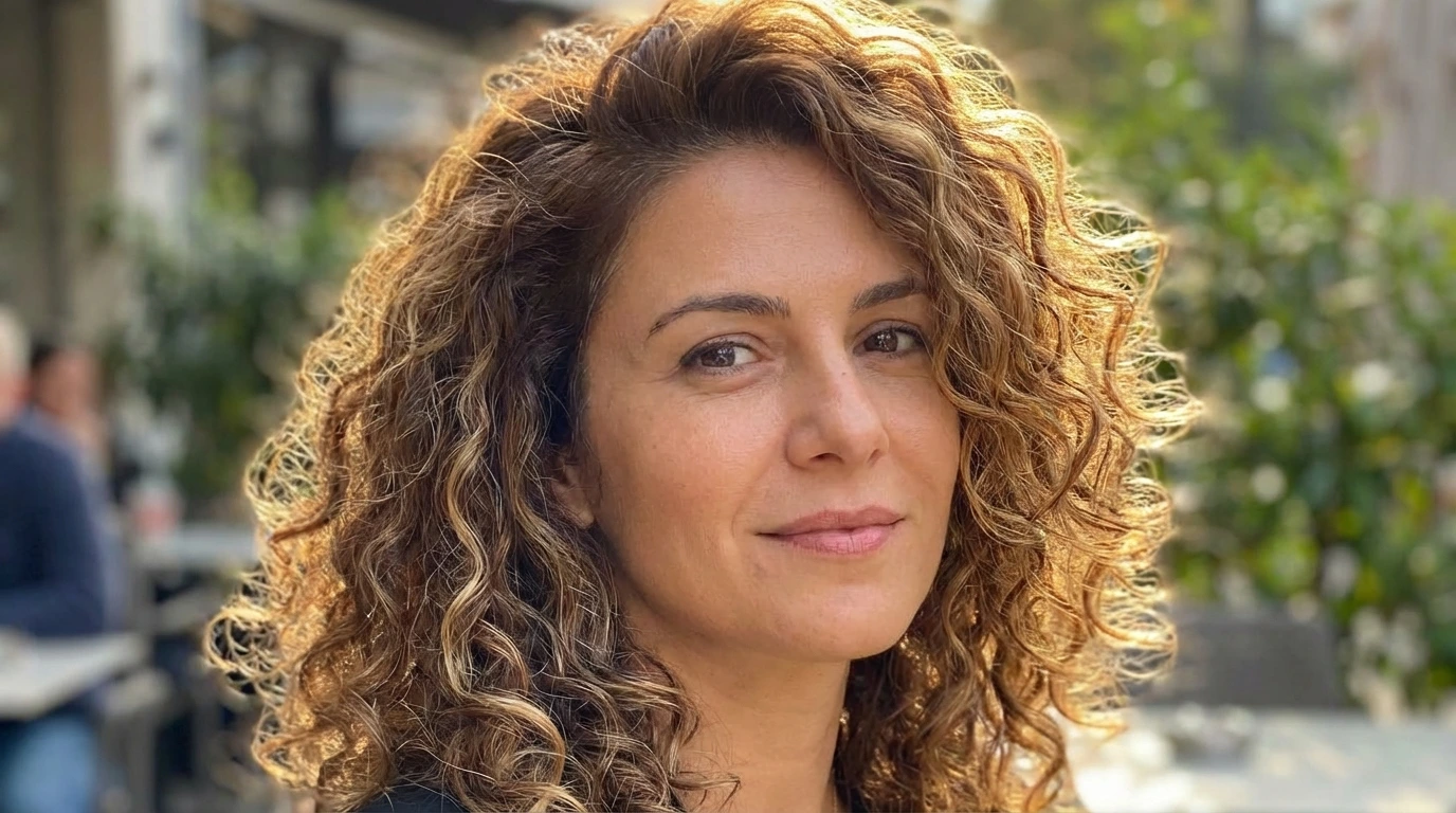 4. Shoulder-Length Curly Layers