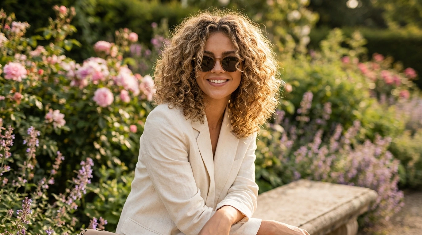 5. Curly Lob (Long Bob)