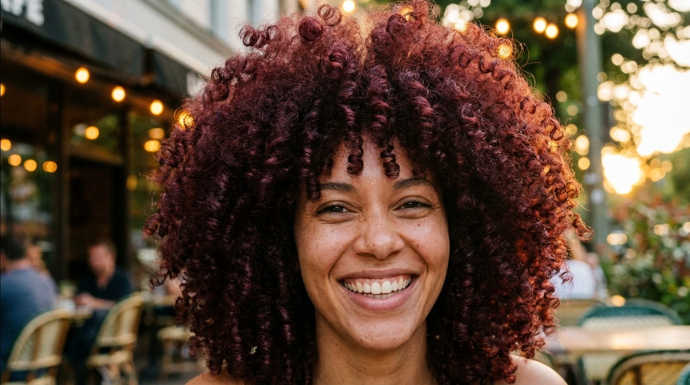 9. Curly Hair with Volume