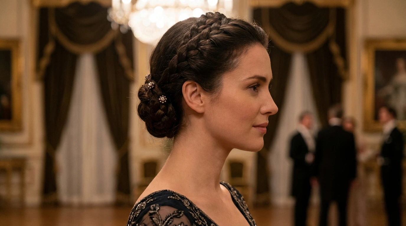 Classic French Braid Bun