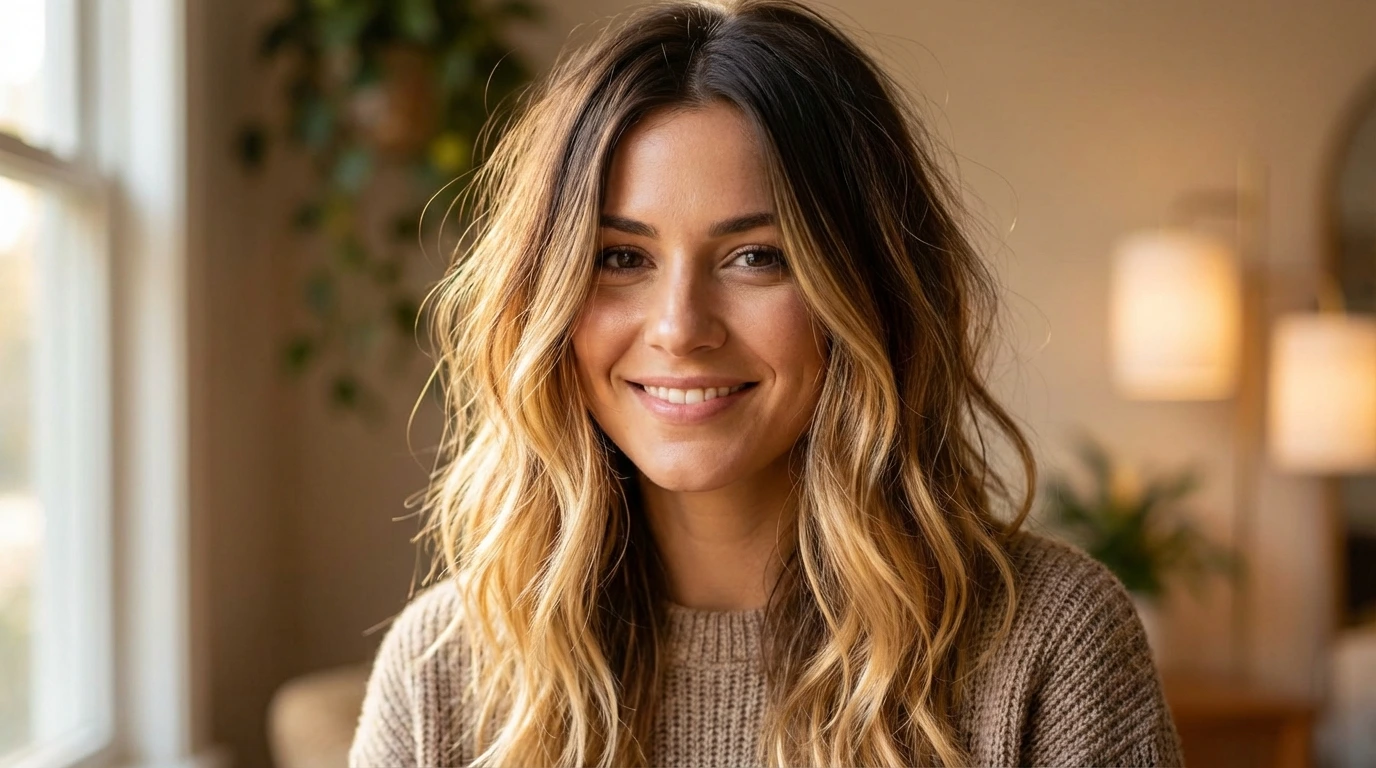 2. Long Layered Curls