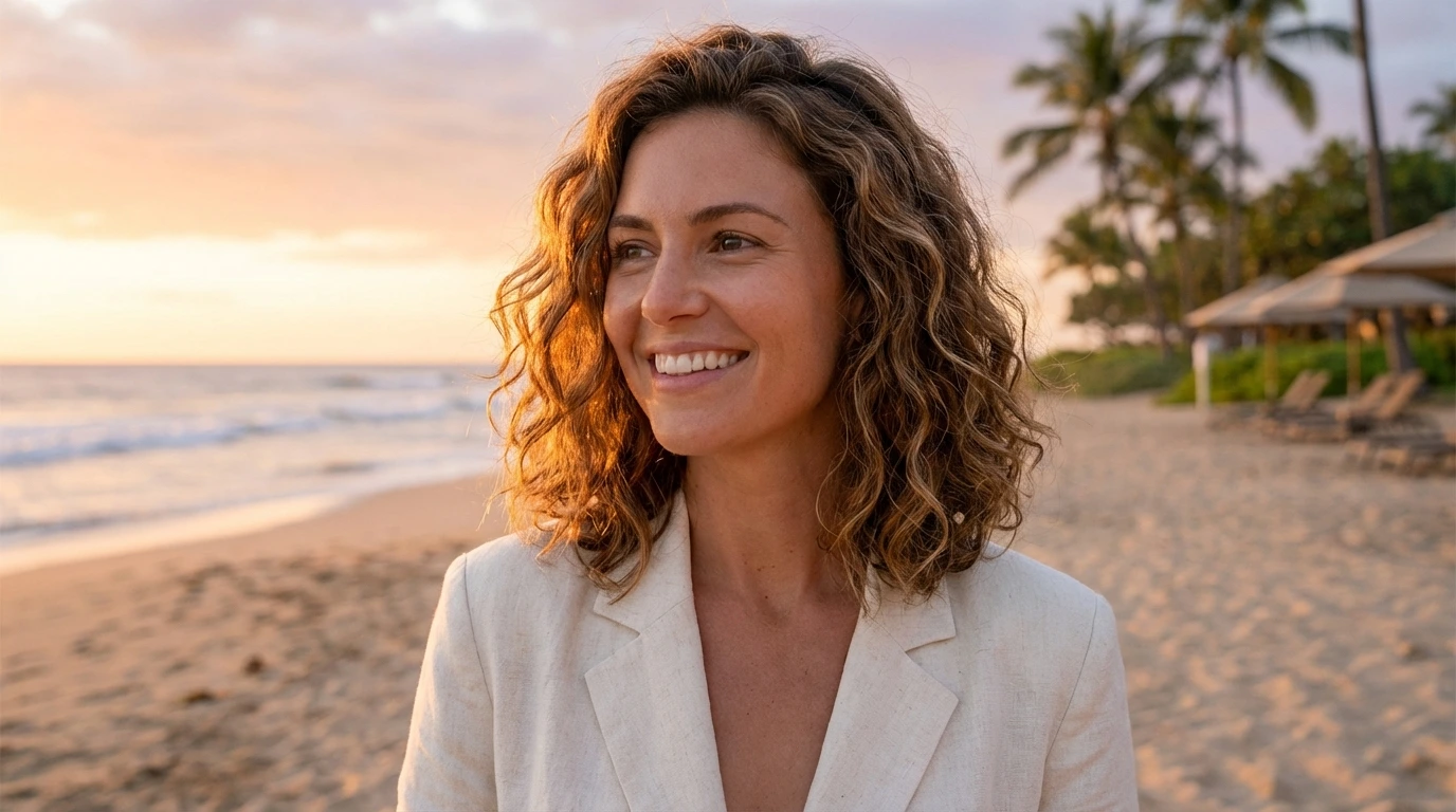 5. Curly Lob (Long Bob)