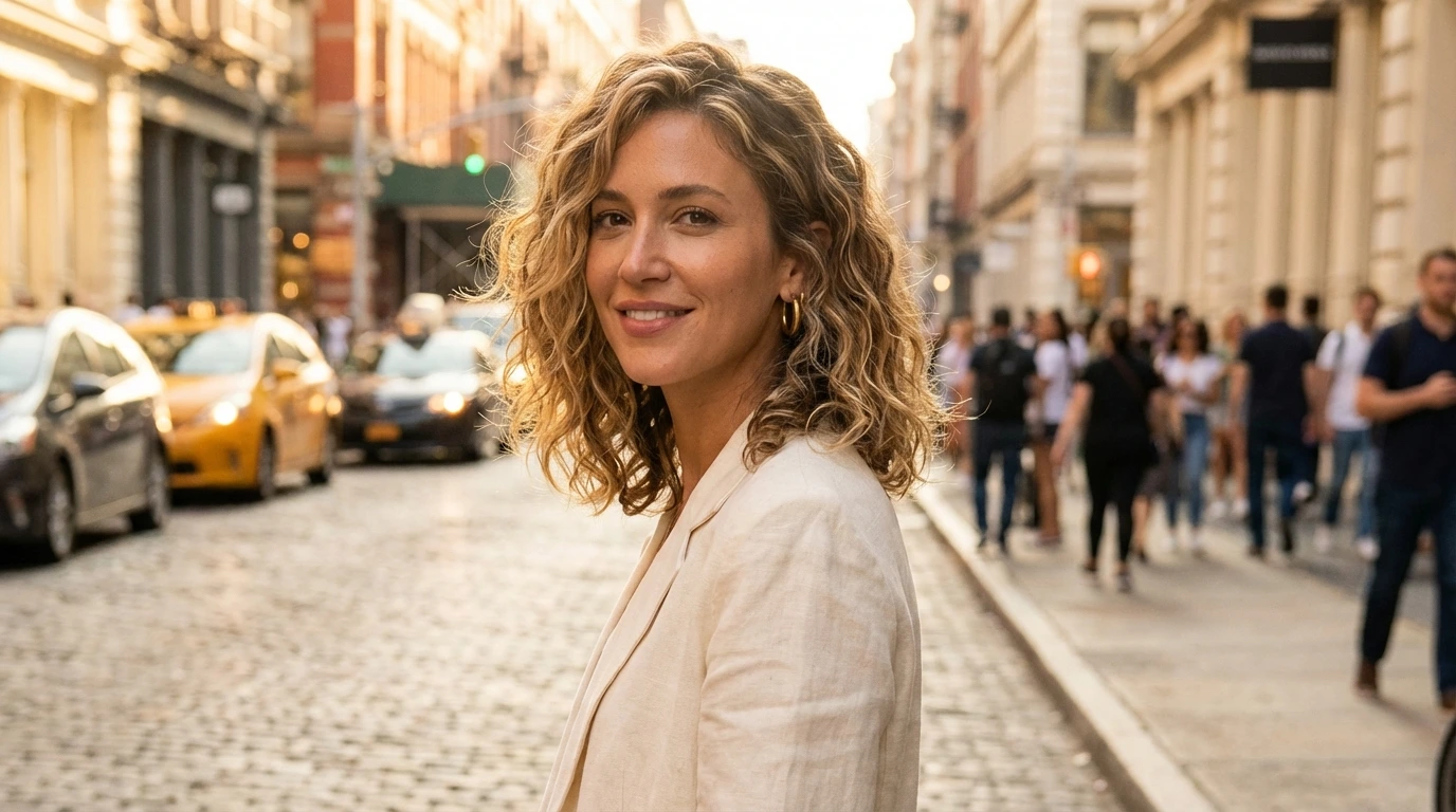 11. Curly Textured Lob