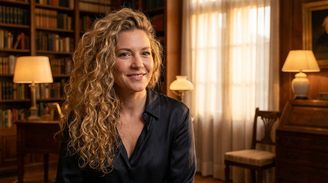 12. Curly Side Swept