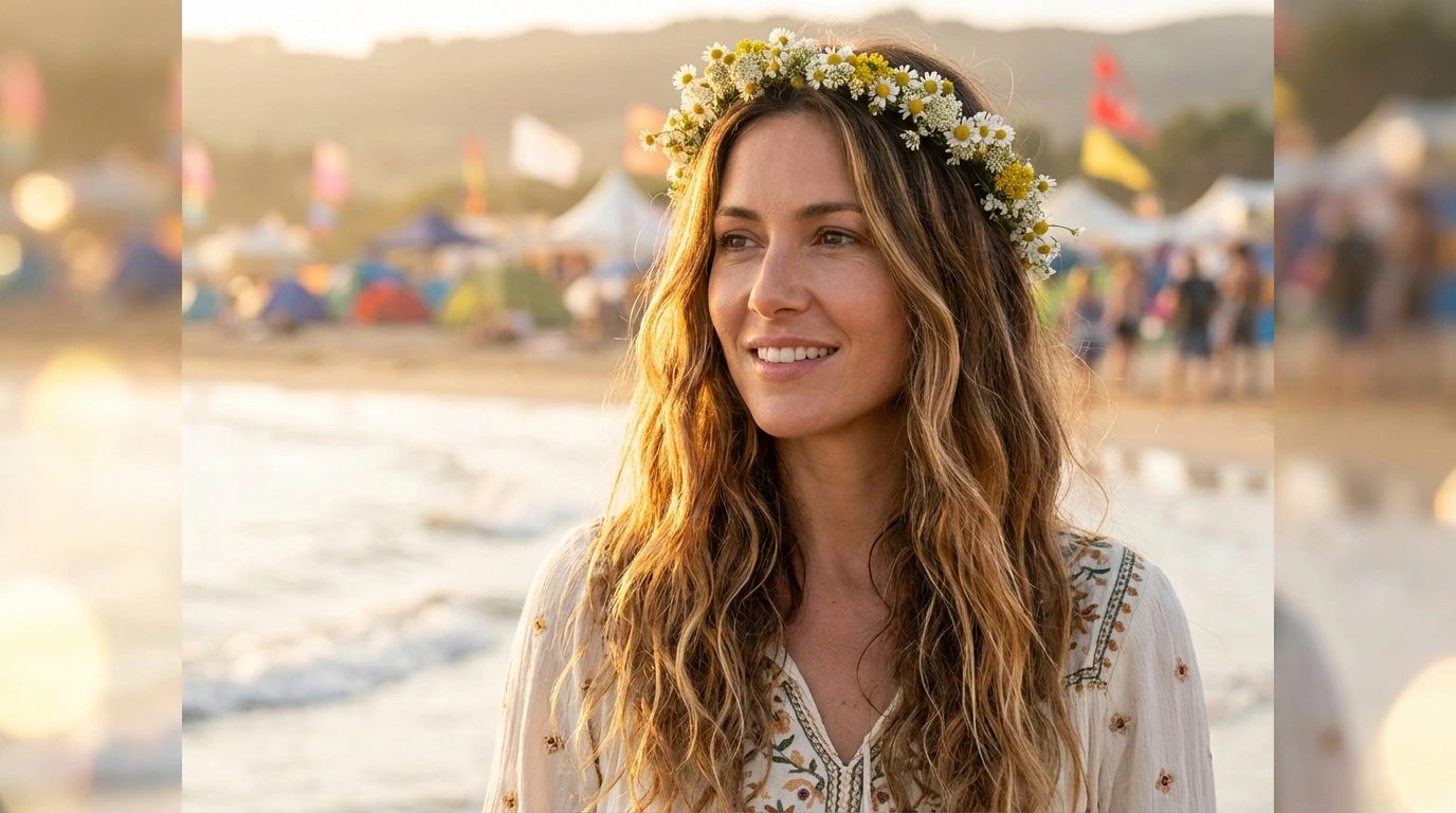 Boho Long Layers with Highlights