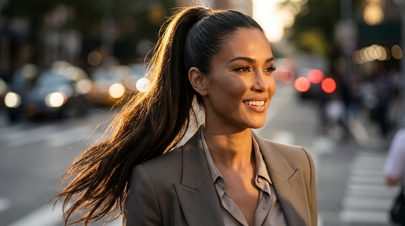 Long Layered Ponytail