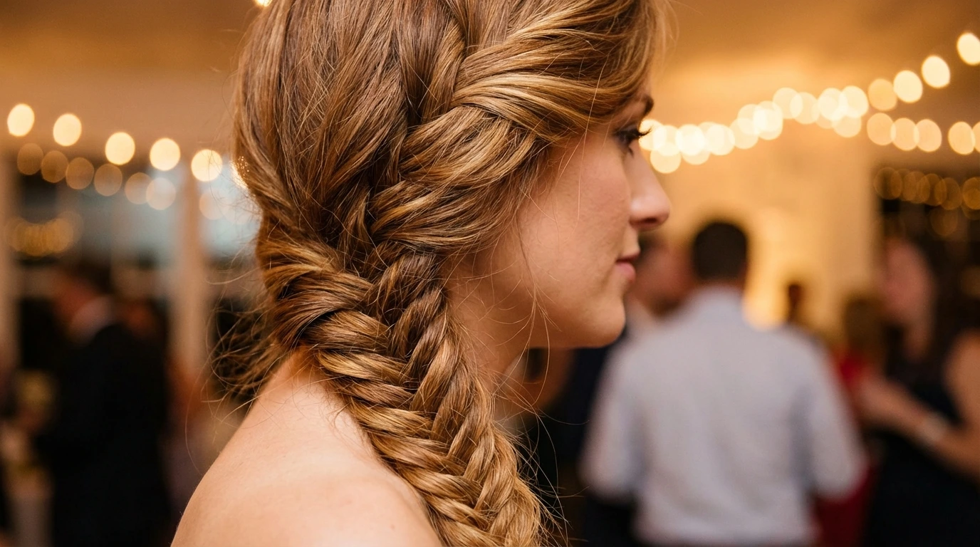 7. Elegant Fishtail Braid