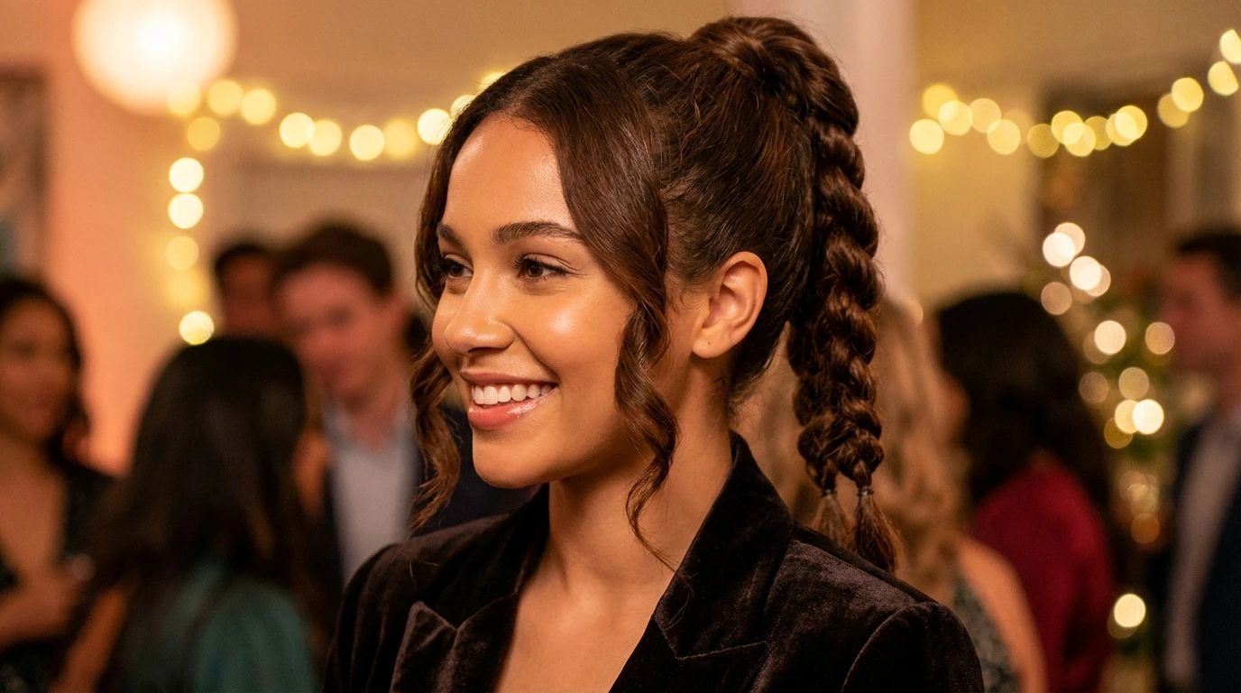12. Twisted Ponytail