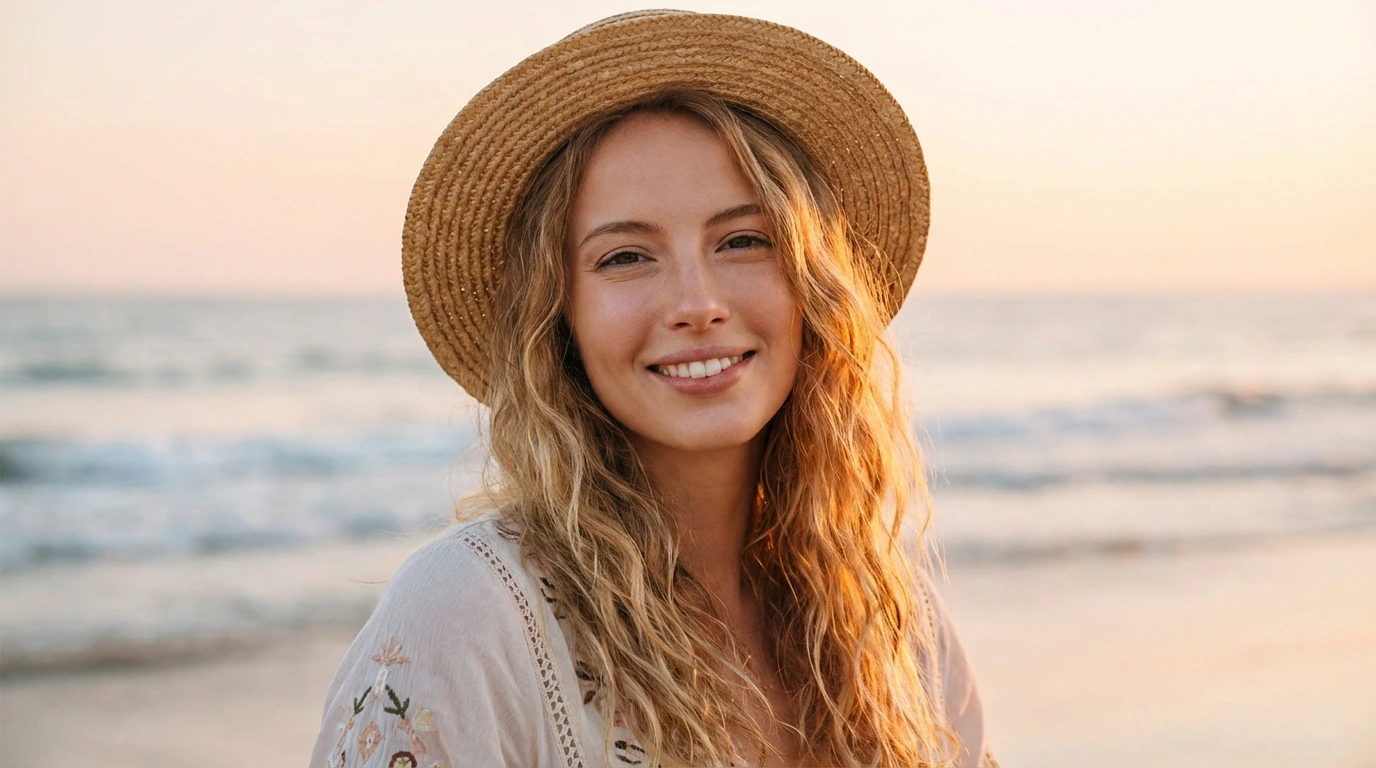 3. Loose Beach Waves