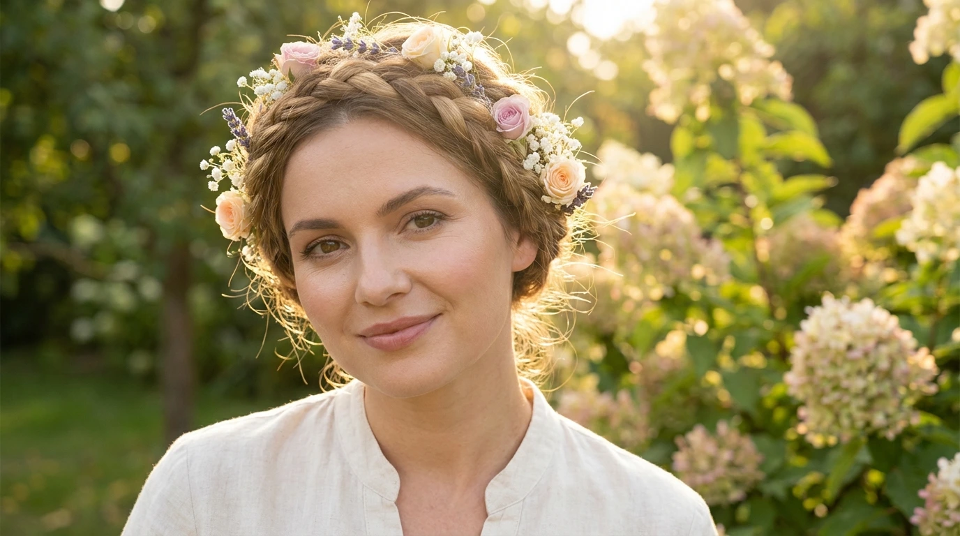 4. Braided Crown