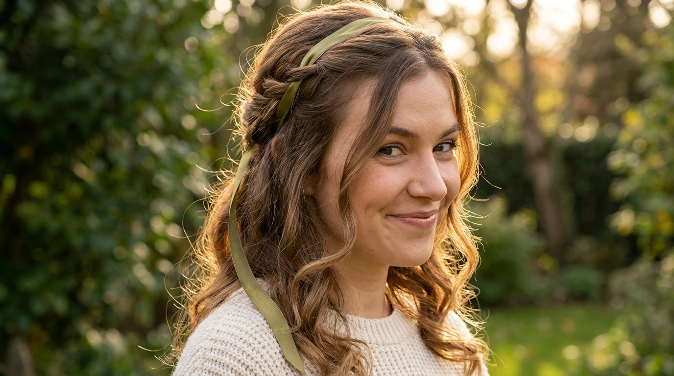 3. Half-Up Half-Down Twist