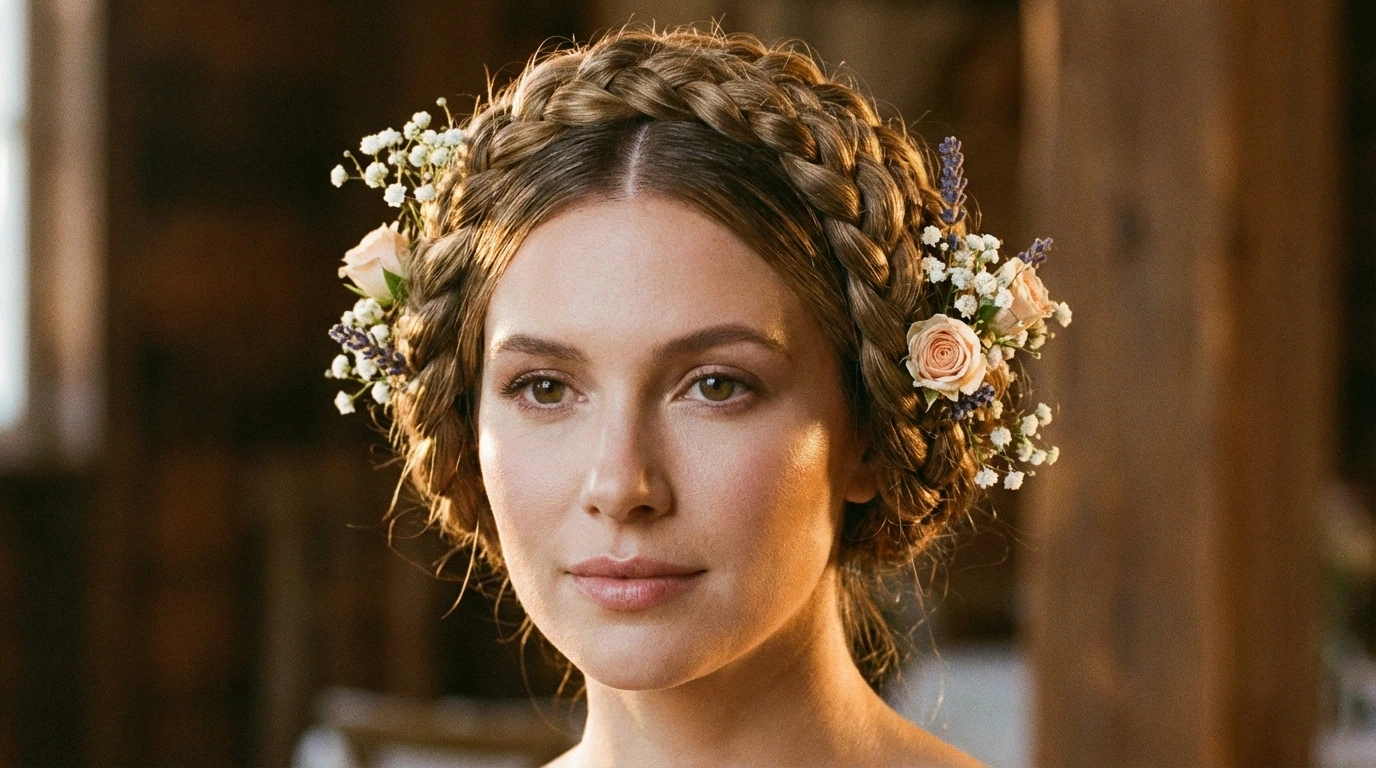 7. Braided Crown