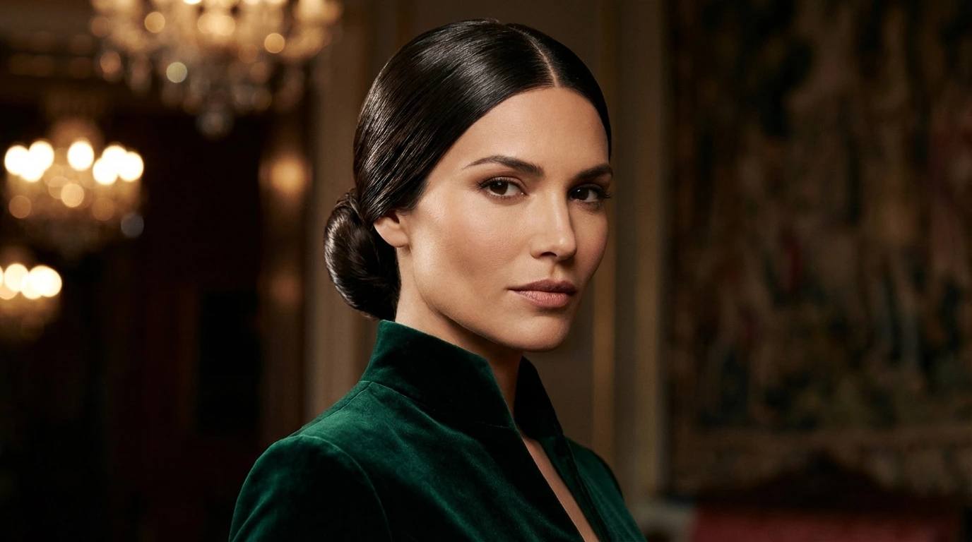 12. Sleek Low Bun