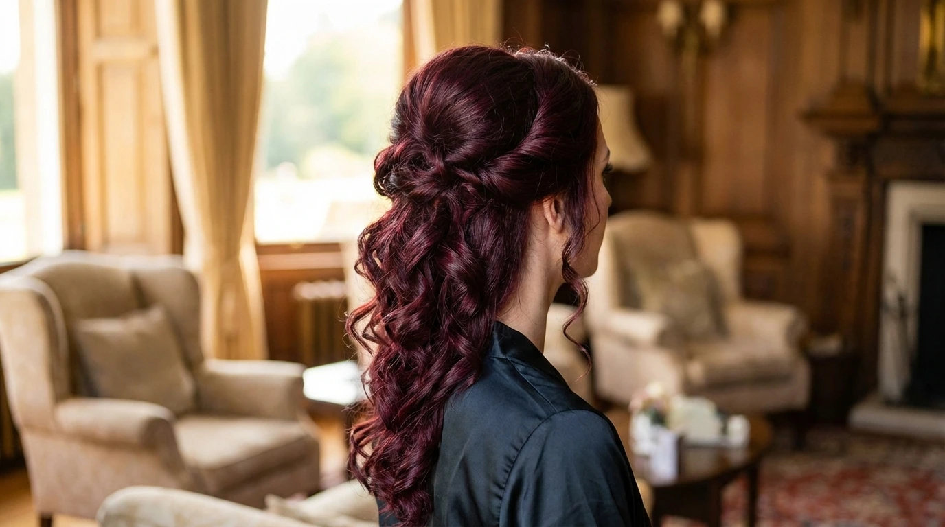 12. Curly Updo