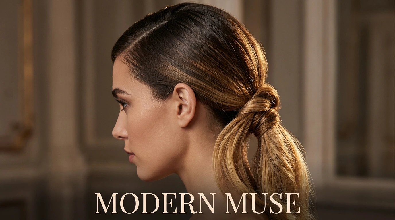 10. Twisted Ponytail