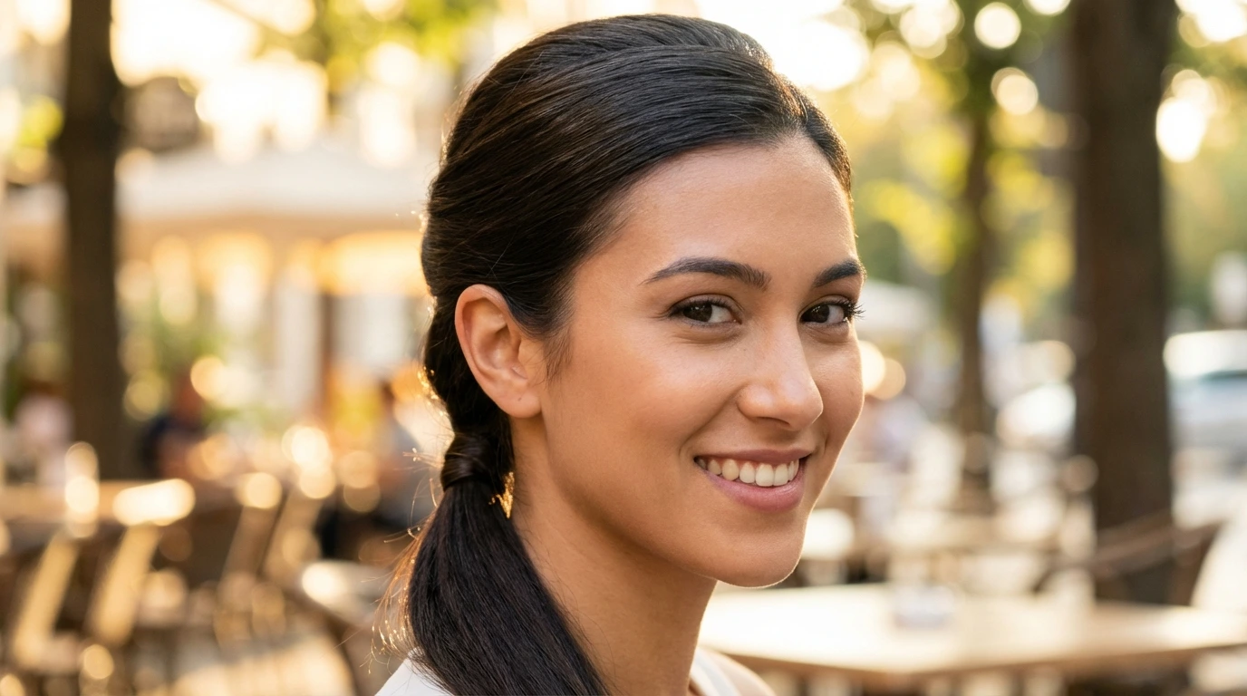 French Twist Ponytail