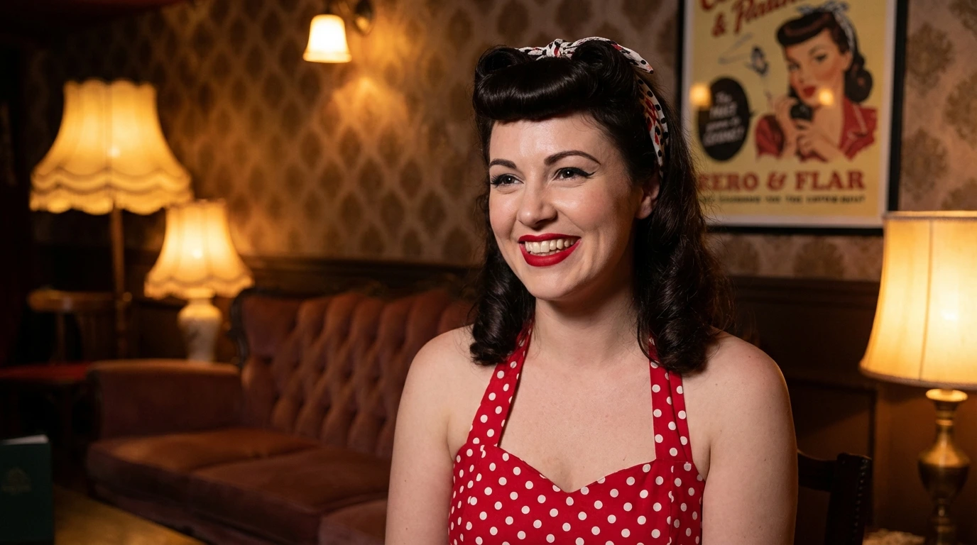 12. Retro Pin-Up Curls