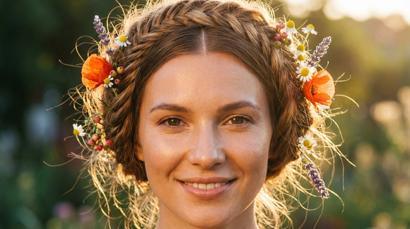 5. Braided Crown