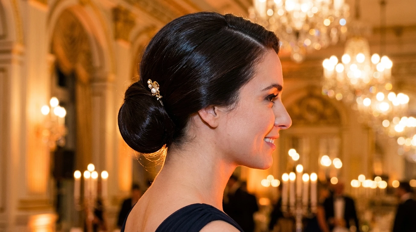 7. Elegant Chignon